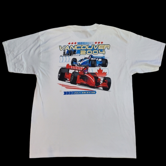 Vintage 2004 Vancouver Nascar Racing Shirt - Picture 1 of 7